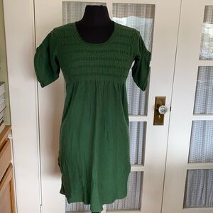 Diane Von Furstenberg Forest Green Mini Dress